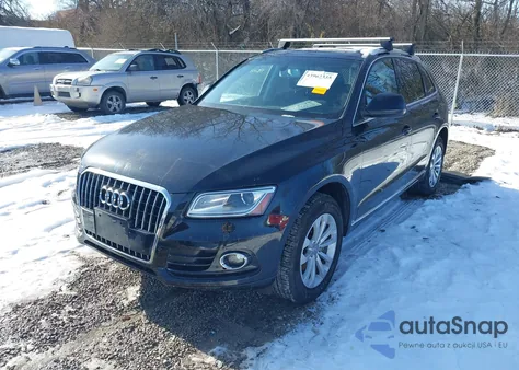 2013 Audi Q5 2.0T Premium z USA, uszkodzony, nr VIN WA1CFAFP9DA009005